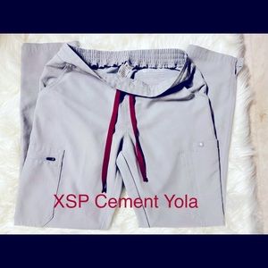 XSP Cement Yola Figs Scrub Pants